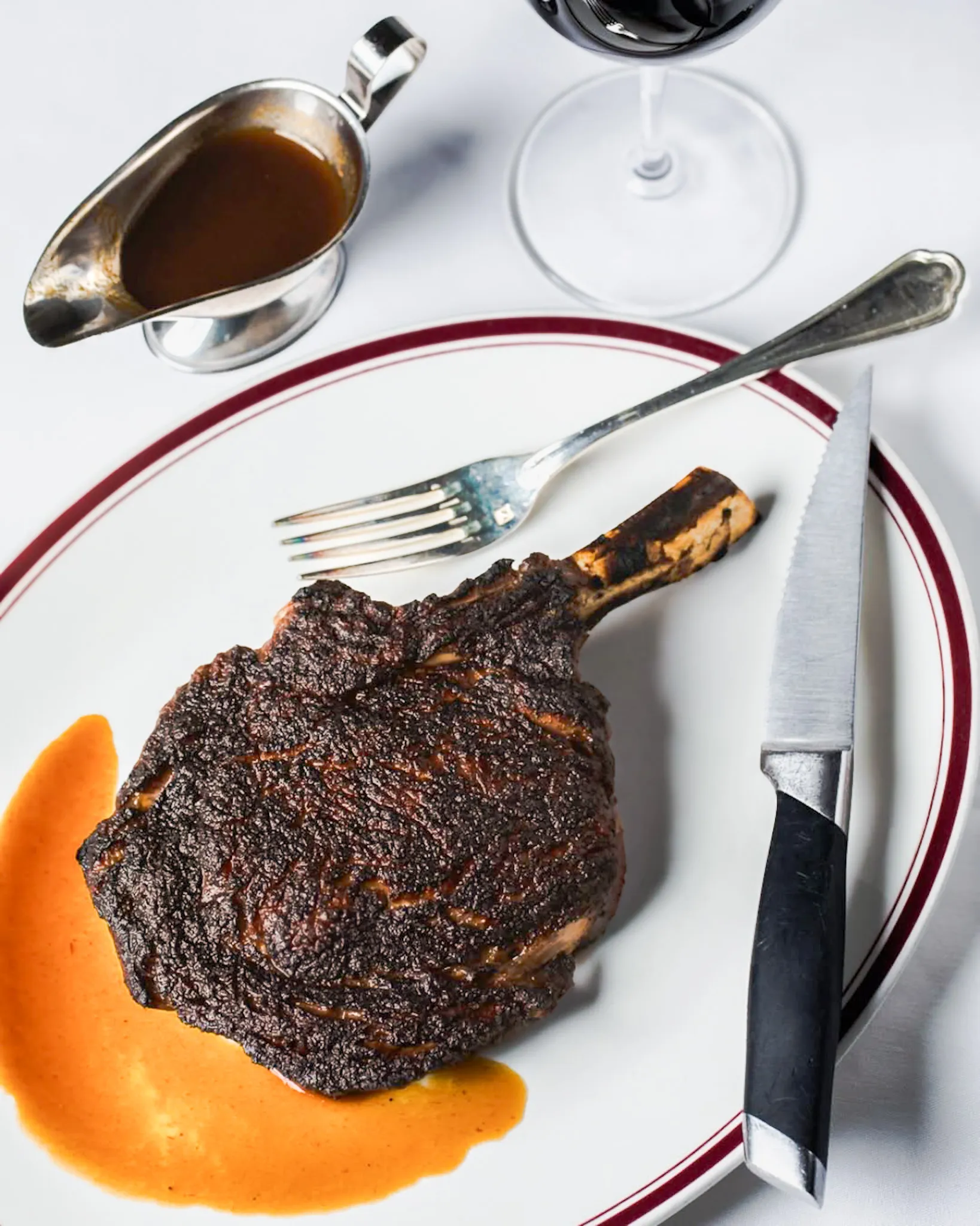 Bone-In Ribeye at Chops Lobster Bar, Buckhead Atlanta