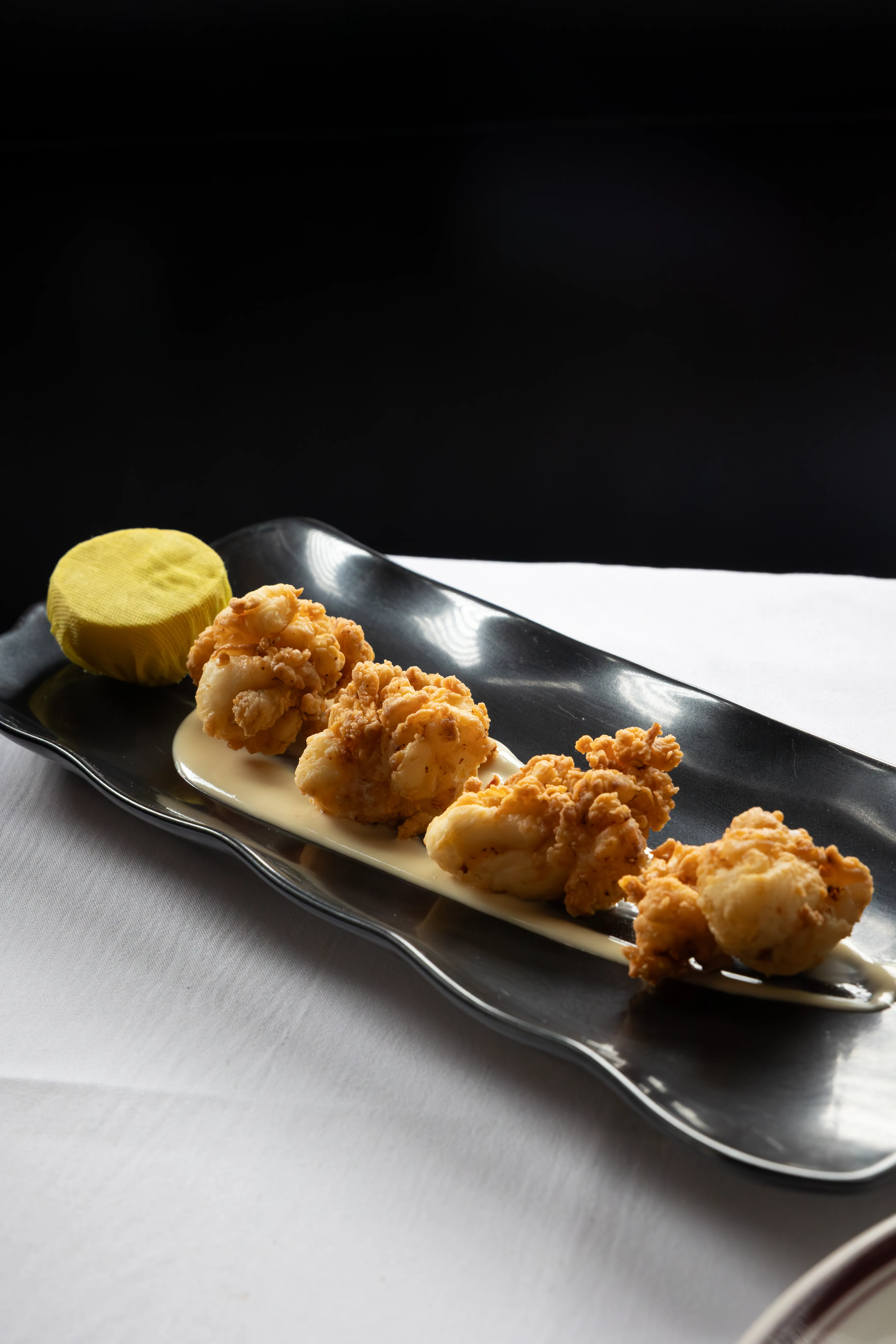 Fried lobster morsels at Chops Lobster Bar, Buckhead Atlanta